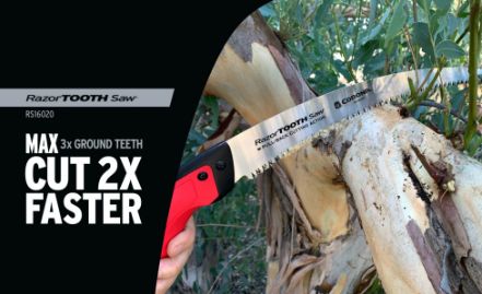 14-Inch Red RazorTooth Saw Pruning Saw 3 14-Inch Red RazorTooth Saw Pruning Saw