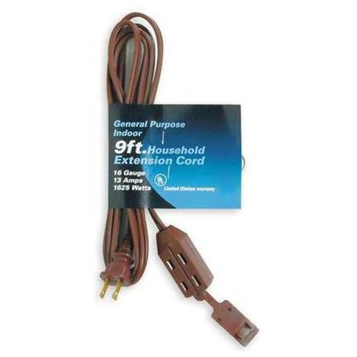 Household 9-Foot 16/2 SPT-2 Indoor Extension Cord