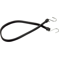 18mm X 14-Inch Rubber Tie Down With Metal S-Hooks