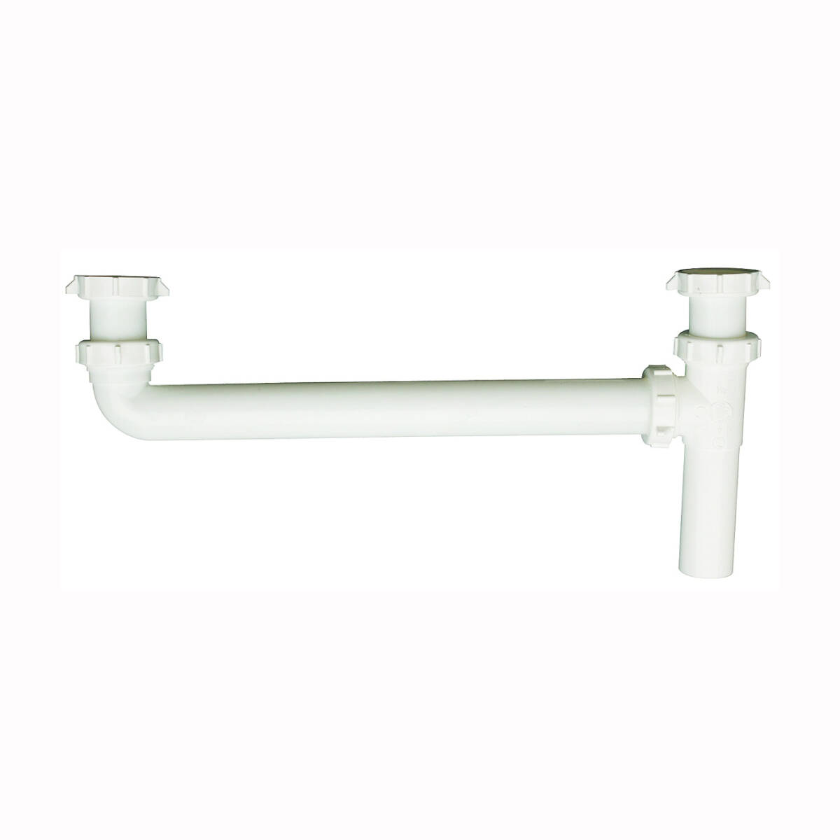 1-1/2 x 1-1/2-Inch White Slip Joint End Outlet