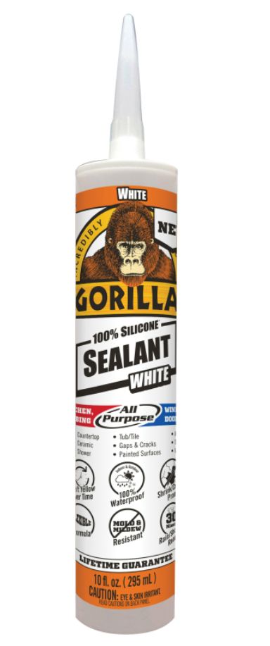 10-Fl. Oz. White 100% Silicone All Purpose Sealant 1 10-Fl. Oz. White 100% Silicone All Purpose Sealant