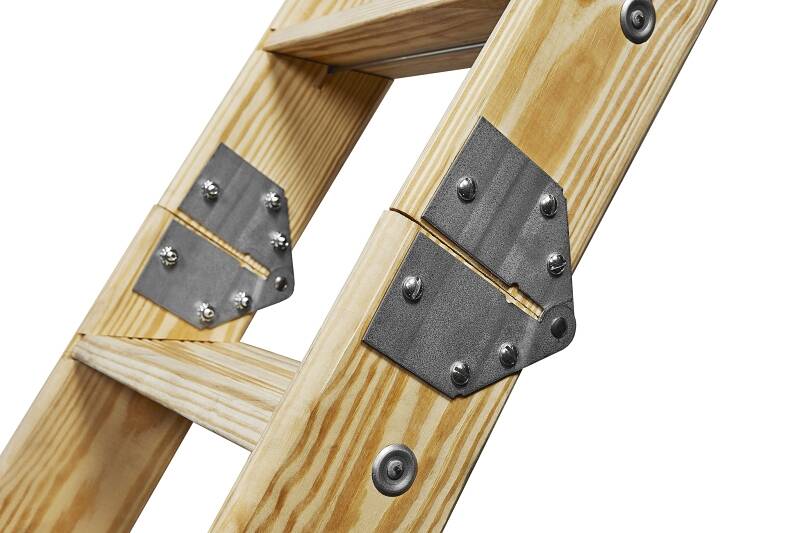 10-Foot Wooden Disappearing Stairway