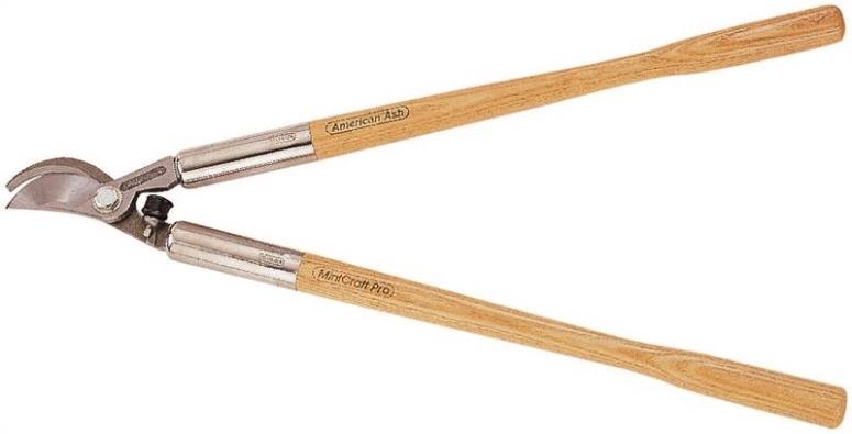 26-Inch Forged Steel Bypass Lopper Shear With Wood Handle