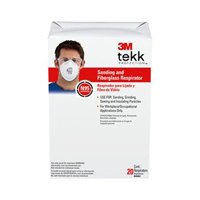 Tekk Protection Disposable Particulate Respirator, 20-Pack 1 Tekk Protection Disposable Particulate Respirator, 20-Pack