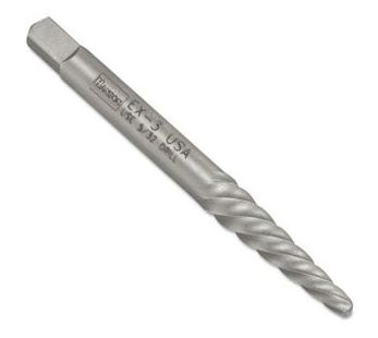Ex-3 Spiral Steel Flute Screw Extractor