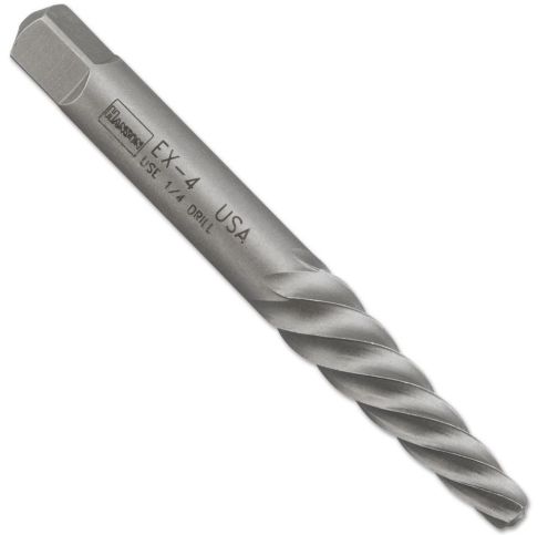 Ex-4 Spiral Steel Flute Screw Extractor