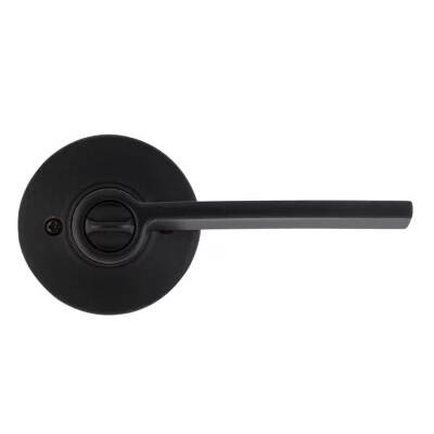 2-3/8 To 2-3/4-Inch Backset Matte Zinc Bed And Bath Lever 2 2-3/8 To 2-3/4-Inch Backset Matte Zinc Bed And Bath Lever