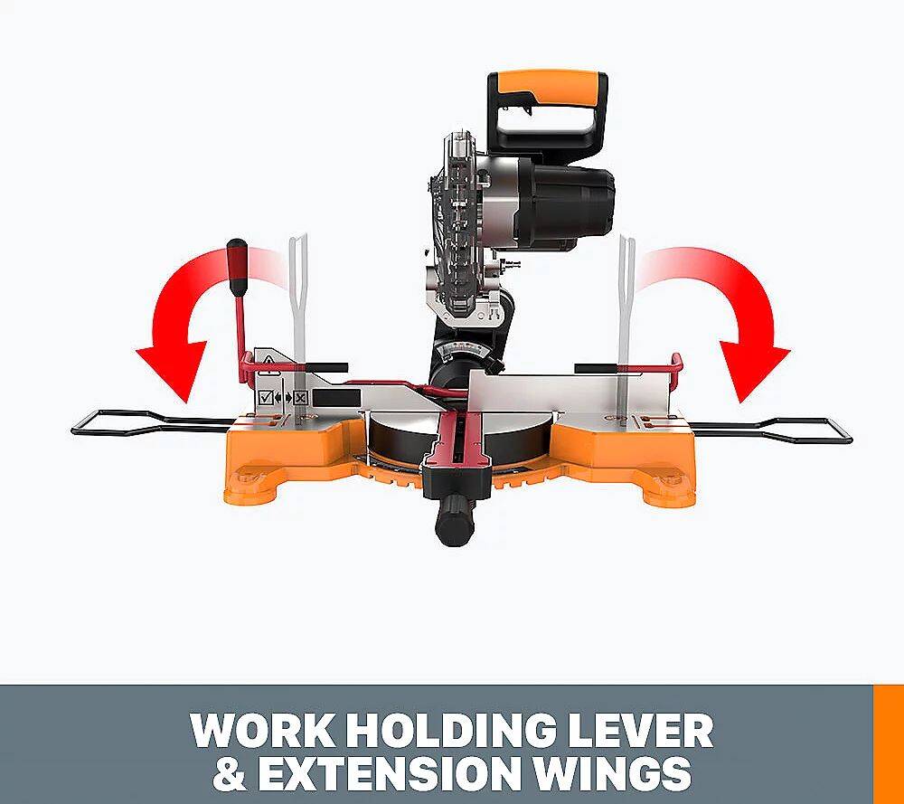 Rockwell Power Share Nitro 20-Volt Cordless Sliding Miter Saw