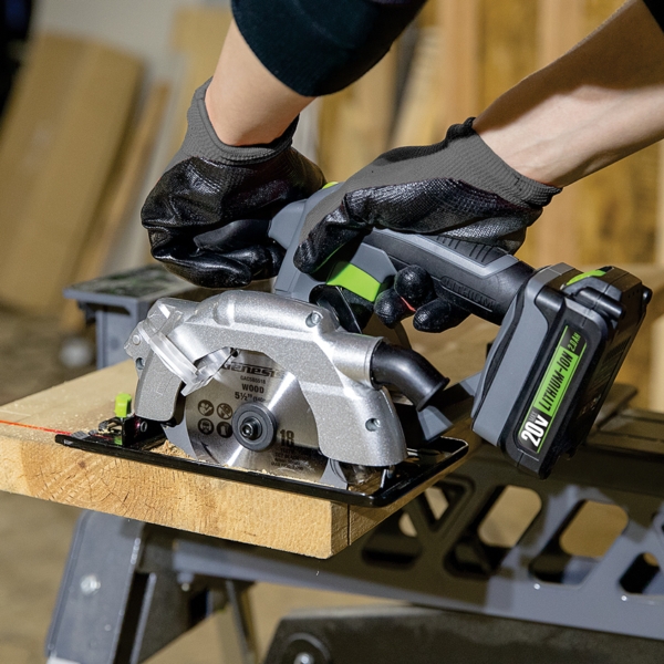 20-Volt Lithium-Ion 5-1/2-Inch Circular Saw 2 20-Volt Lithium-Ion 5-1/2-Inch Circular Saw