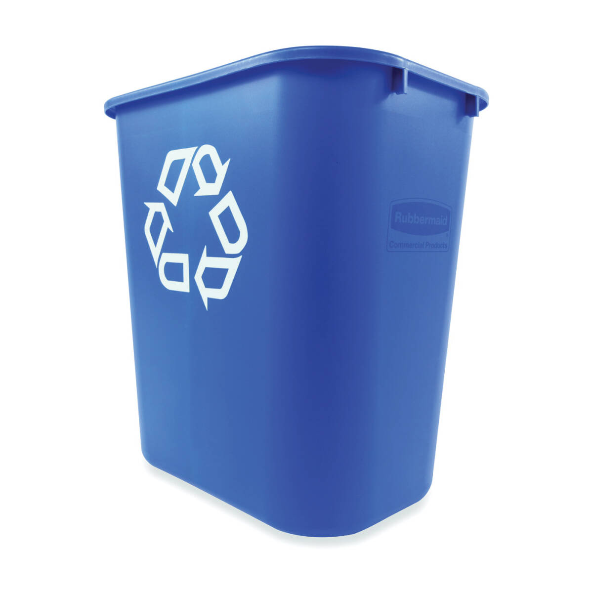 28.125-Qt Blue Polyethylene Waste Basket 1 28.125-Qt Blue Polyethylene Waste Basket