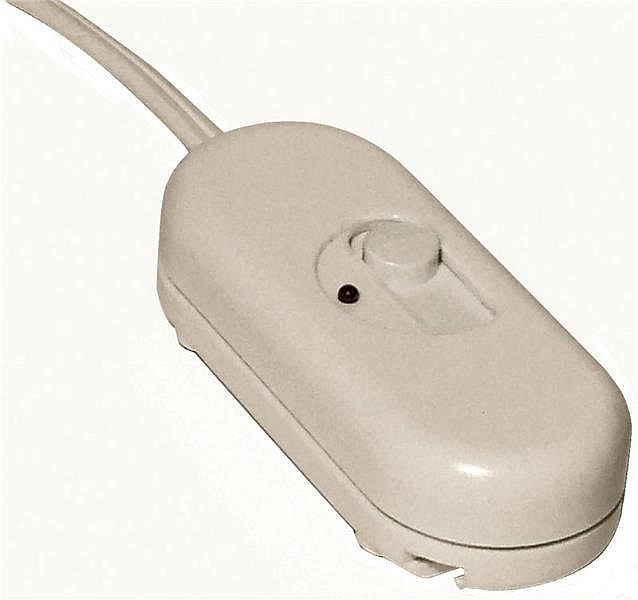 Westek Full Range Oval Shape Table Top Dimmer White