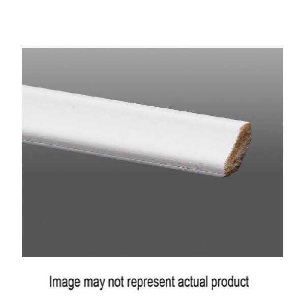 1-Inch 8-Foot Crystal White Inside Corner