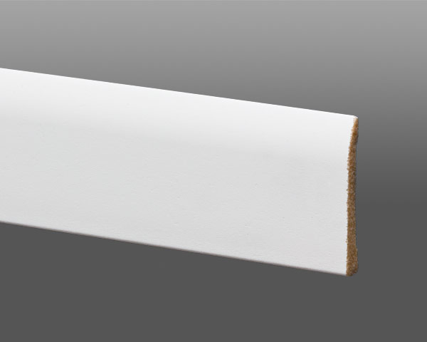 2-3/8-Inch X 8-Foot Crystal White Floor Moulding Base