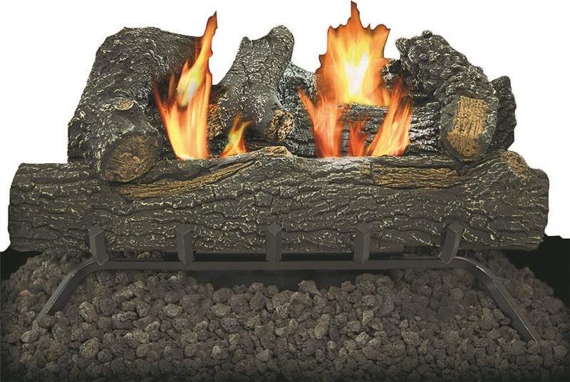 18-Inch Dual Fuel Vent-Free Gas Log