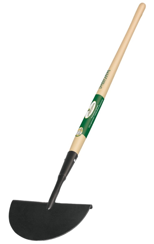 Sidewalk/Garden Edger With Wood Handle
