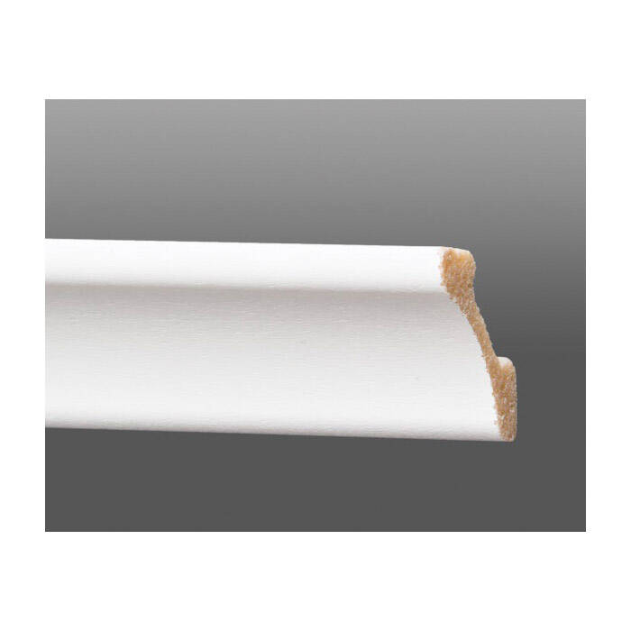 1-7/16-Inch 8-Foot Crystal White Cove