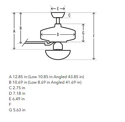 Cassius 52-Inch Matte Black Outdoor 3-Blade Ceiling Fan 5 Cassius 52-Inch Matte Black Outdoor 3-Blade Ceiling Fan