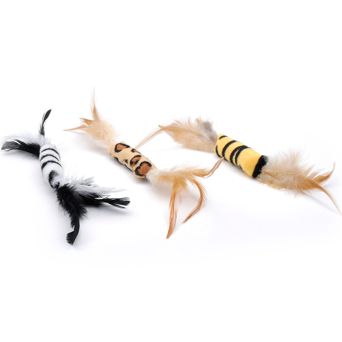 8-Inch Feather Cat Toy, Each