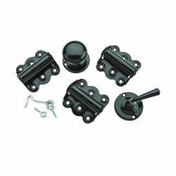 Black Steel Screen Door Kit