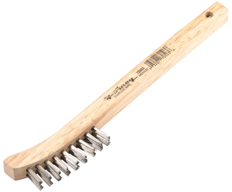8-5/8-Inch Stainless Steel Wire Scratch Brush 1 8-5/8-Inch Stainless Steel Wire Scratch Brush