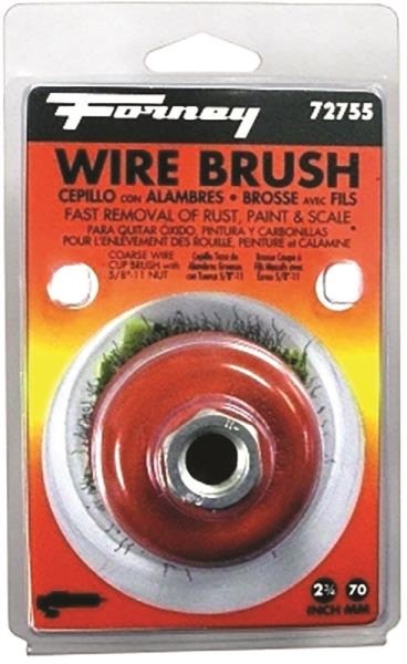 2-3/4-Inch Crimped Wire Cup Brush Coarse 1 2-3/4-Inch Crimped Wire Cup Brush Coarse