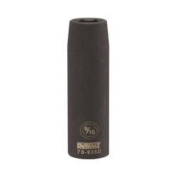 DeWALT Dwmt73935osp Impact Socket, 1/2 In Drive, 9/16 In Socket, 6-Point, Black Oxide 1 DeWALT Dwmt73935osp Impact Socket, 1/2 In Drive, 9/16 In Socket, 6-Point, Black Oxide
