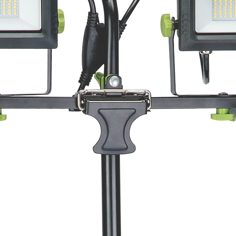 8000-Lumen Dual-Head LED Work Light With 52-Inch Tripod 3 8000-Lumen Dual-Head LED Work Light With 52-Inch Tripod
