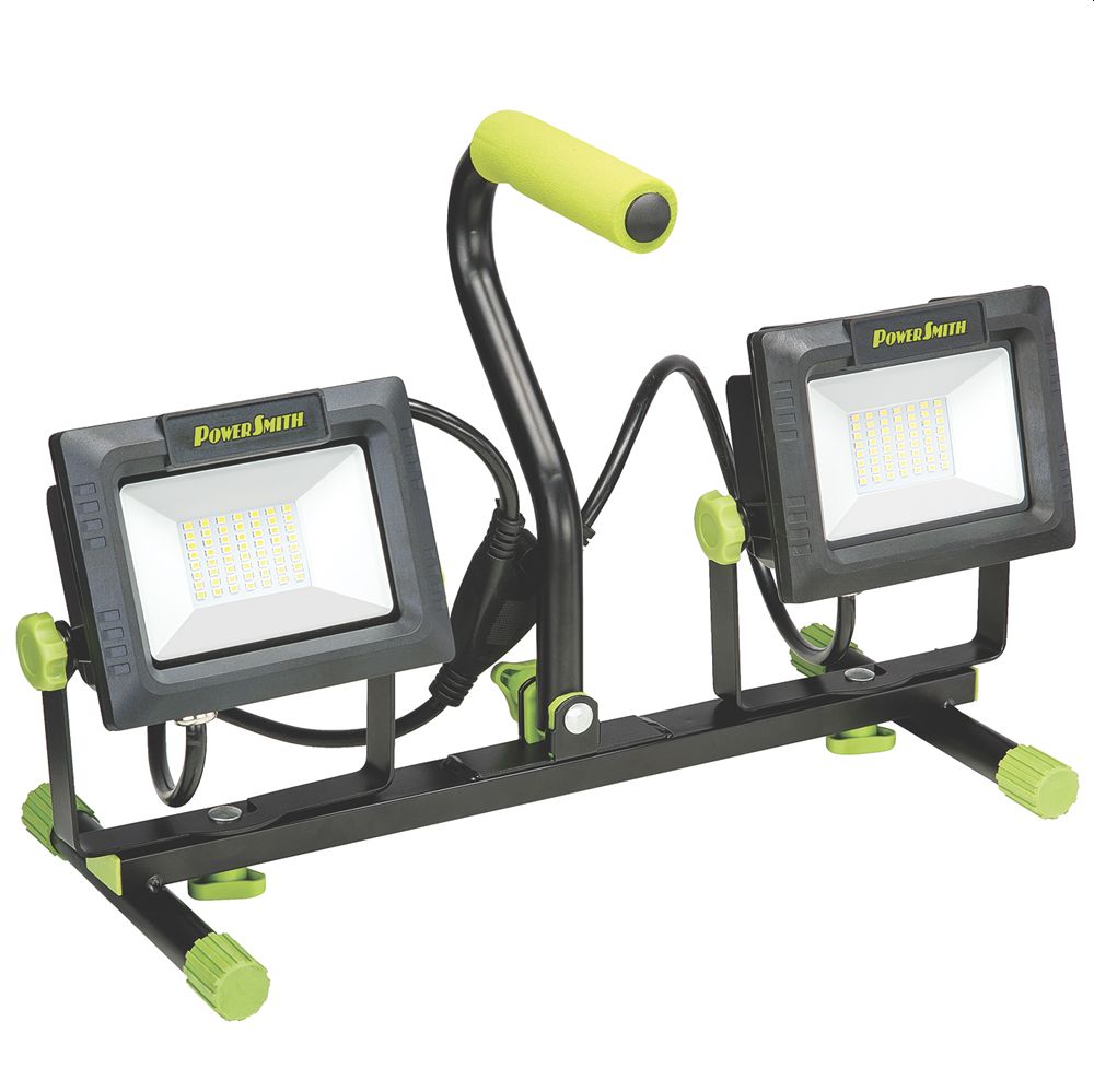 8000-Lumen Dual-Head LED Work Light With 52-Inch Tripod 5 8000-Lumen Dual-Head LED Work Light With 52-Inch Tripod