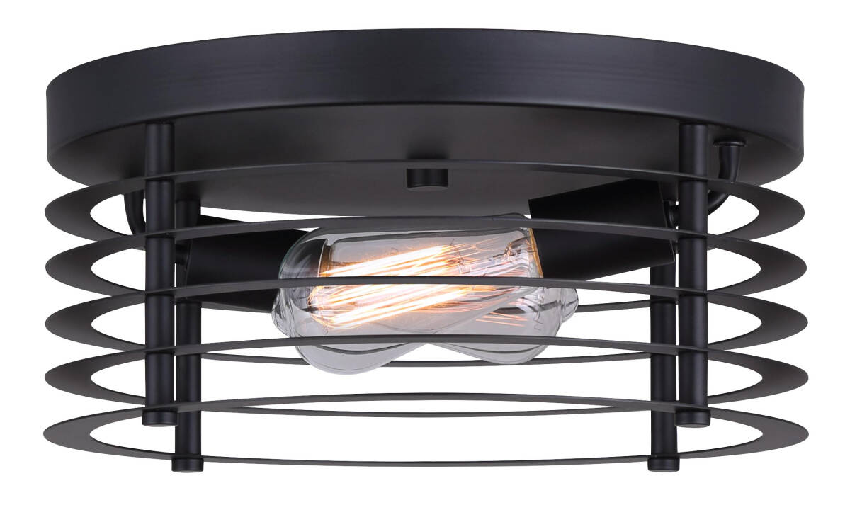 13 x 6-Inch 2-Light Matte Black Flush Mount Alder Ceiling Light Fixture 2 13 x 6-Inch 2-Light Matte Black Flush Mount Alder Ceiling Light Fixture