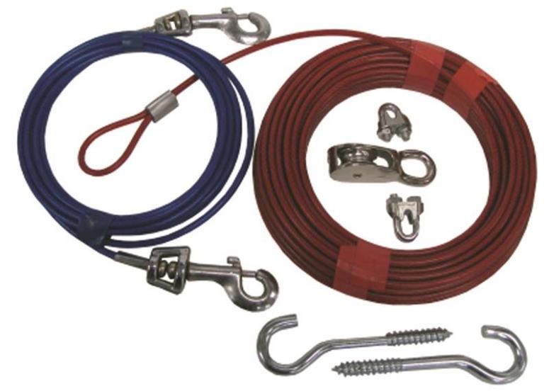 70-Foot Large Dog Trolley System