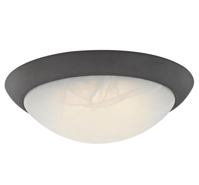 11-Inch Oil Rubbed Bronze LED Flush Mount Ceiling Fixture 1 11-Inch Oil Rubbed Bronze LED Flush Mount Ceiling Fixture