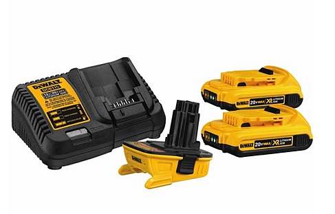 20-Volt Max Battery Adapter Kit For 18-Volt Tools