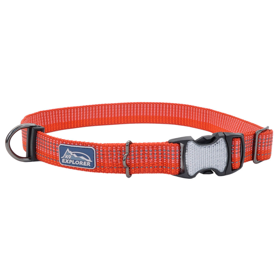 1 x 18-26-Inch Canyon K9 Explorer Reflective Adjustable Dog Collar