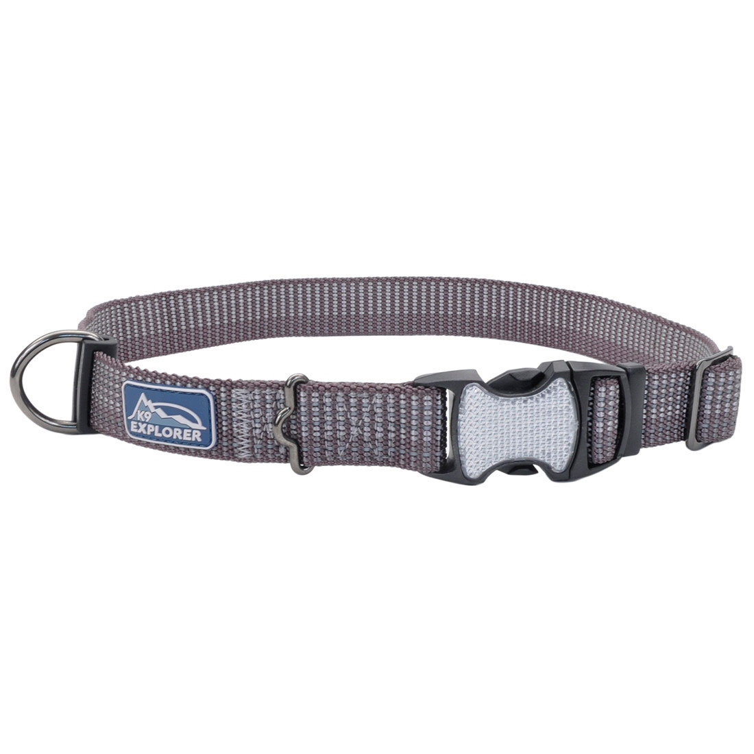 1 x 18-26-Inch Mountain K9 Explorer Reflective Adjustable Dog Collar