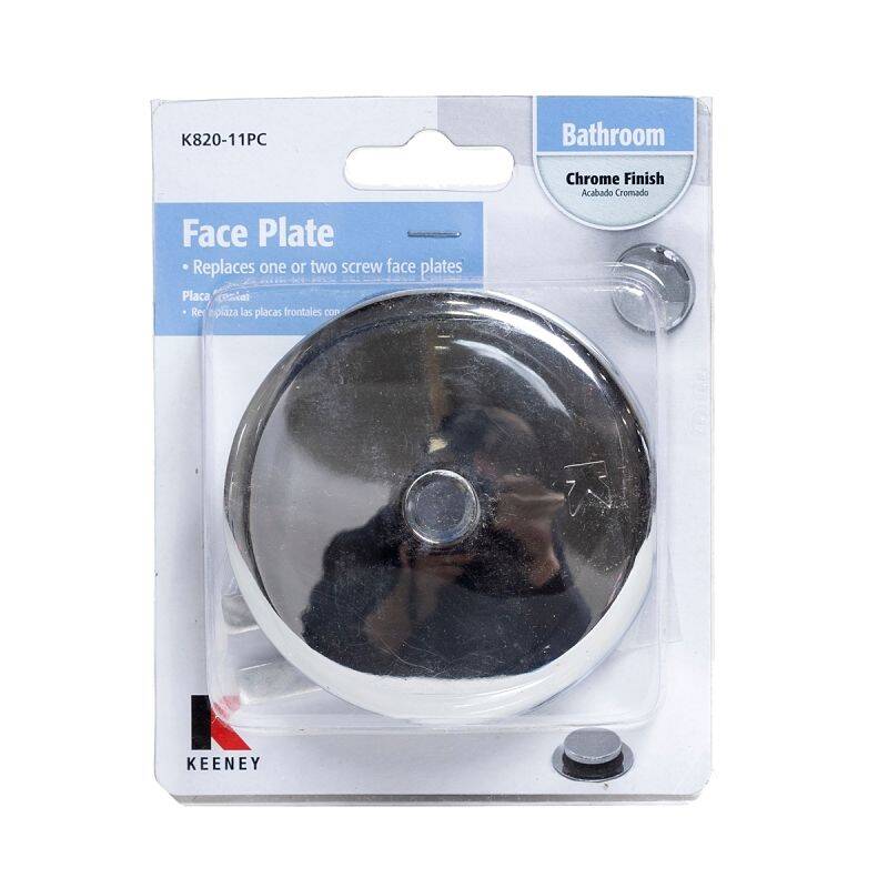 Polished Chrome Face Plate