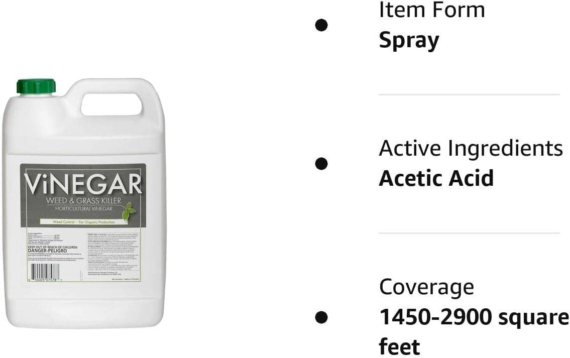 1-Gallon Vinegar Weed And Grass Killer