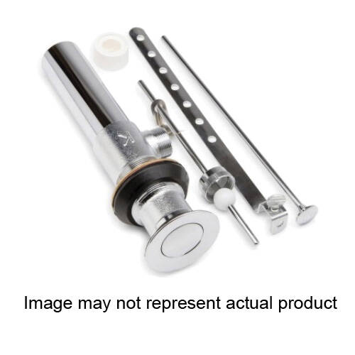 1-1/4-Inch Brass Chrome Pop-Up Sink Drain