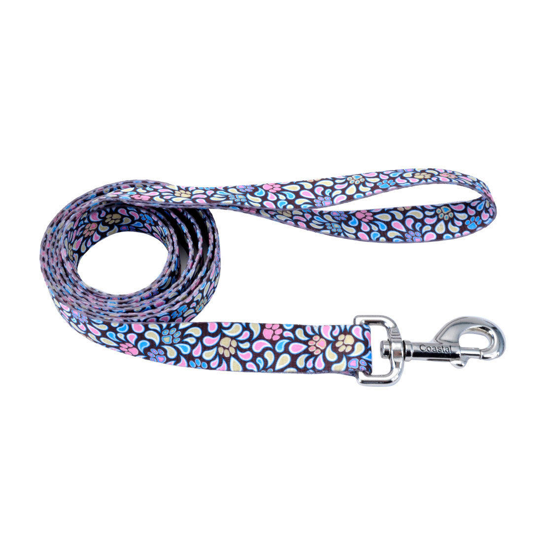 5/8-Inch X 6-Foot Styles Special Brown Paws Dog Leash
