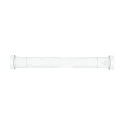 1-1/2 X 16-Inch White Double Slip Joint Extension Tube