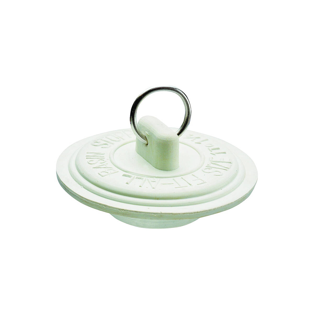 Plumb Pak Duo Fit Series PP820-3 Drain Stopper, Rubber, White, For: 1 to 1-3/8 in Sink 1 Plumb Pak Duo Fit Series PP820-3 Drain Stopper, Rubber, White, For: 1 to 1-3/8 in Sink