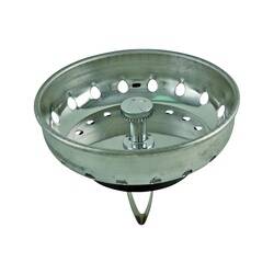 Stainless Steel Spring Snap Post Strainer Basket