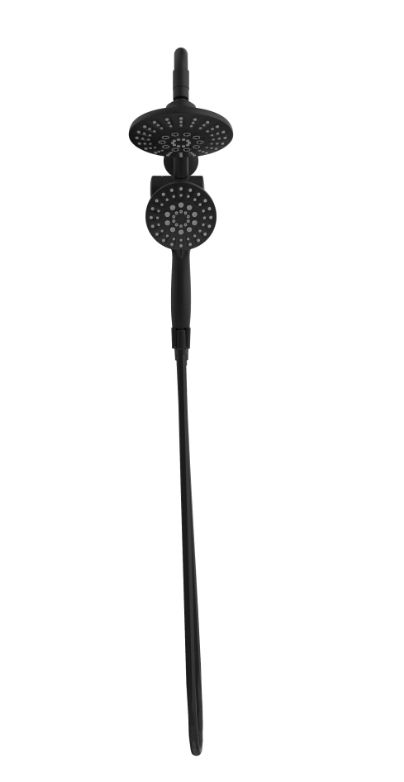 Matte Black Hand Shower And Shower Head Kit 2 Matte Black Hand Shower And Shower Head Kit