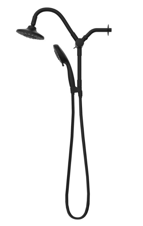 Matte Black Hand Shower And Shower Head Kit 3 Matte Black Hand Shower And Shower Head Kit