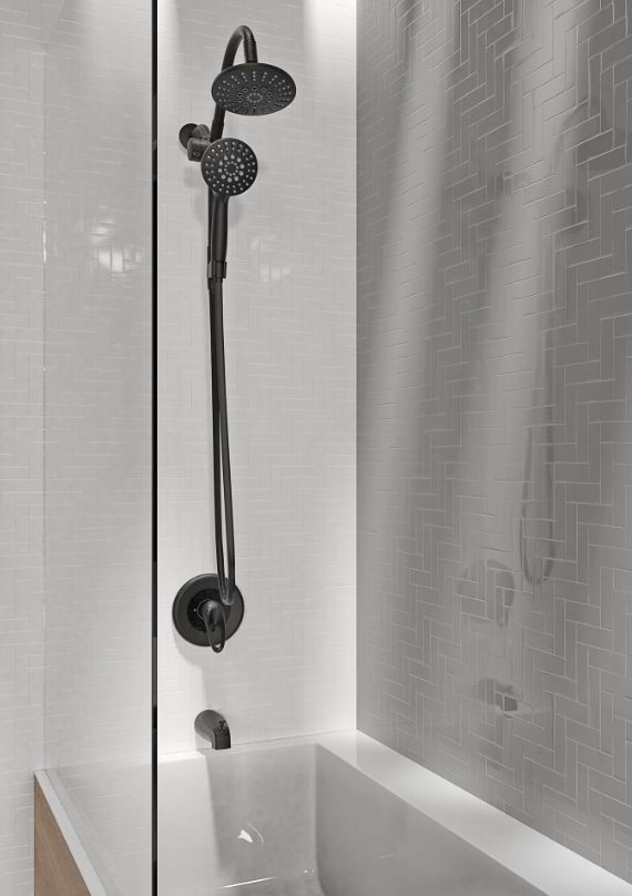 Matte Black Hand Shower And Shower Head Kit 4 Matte Black Hand Shower And Shower Head Kit
