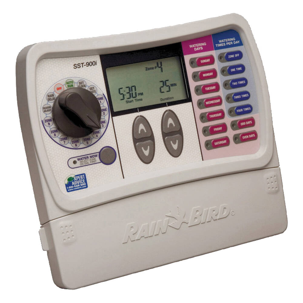 Irrigation Timer, 9-Zone, Digital Display
