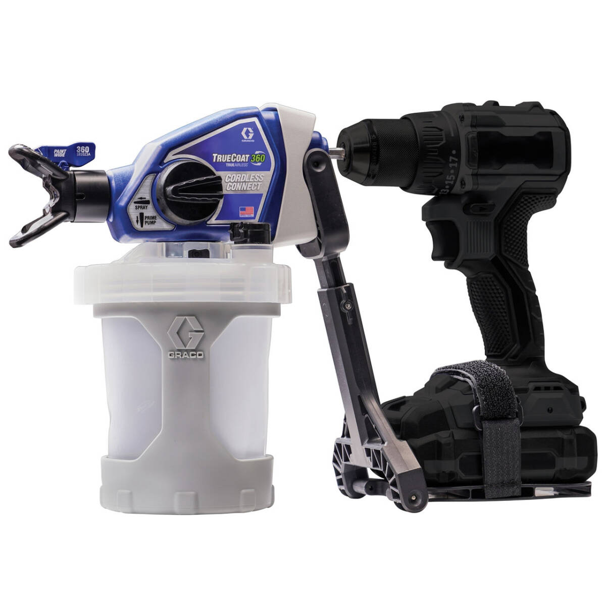 TrueCoat 360™-Series 2000 PSICordless Airless Drill Paint Sprayer 7 TrueCoat 360™-Series 2000 PSICordless Airless Drill Paint Sprayer
