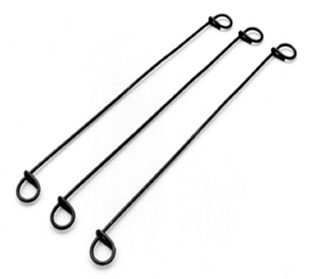 6-Inch 17-Gauge Bar Tie, 100-Count Bag 1 6-Inch 17-Gauge Bar Tie, 100-Count Bag