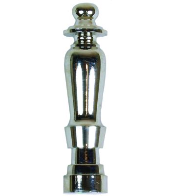 2-Inch Nickel Lamp Spindle Finial