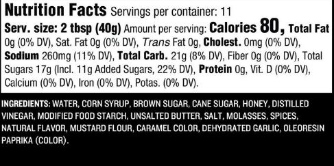 12-Ounce Honey And Brown Sugar Glaze 1 12-Ounce Honey And Brown Sugar Glaze