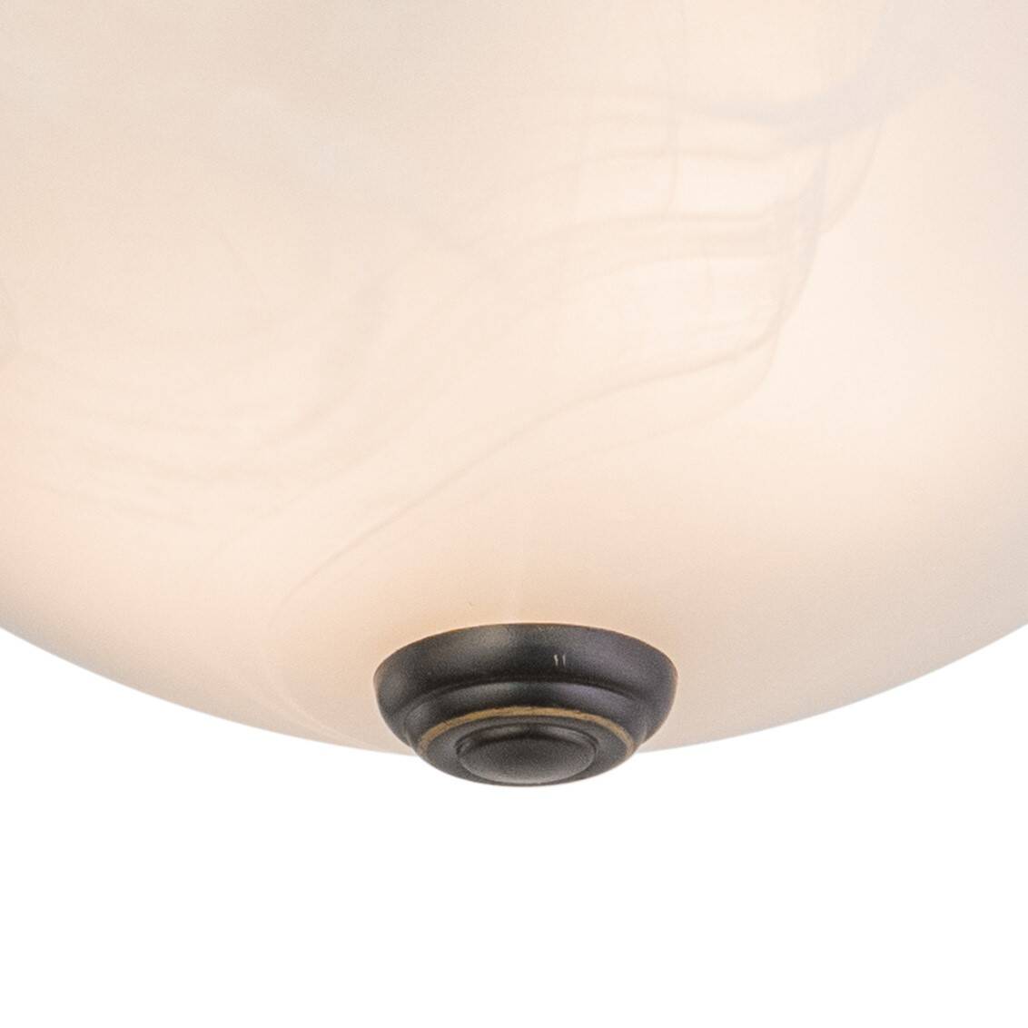13-Inch Flush Mount Ceiling Light In Oil Rubbed Bronze 2-Pack 2 13-Inch Flush Mount Ceiling Light In Oil Rubbed Bronze 2-Pack
